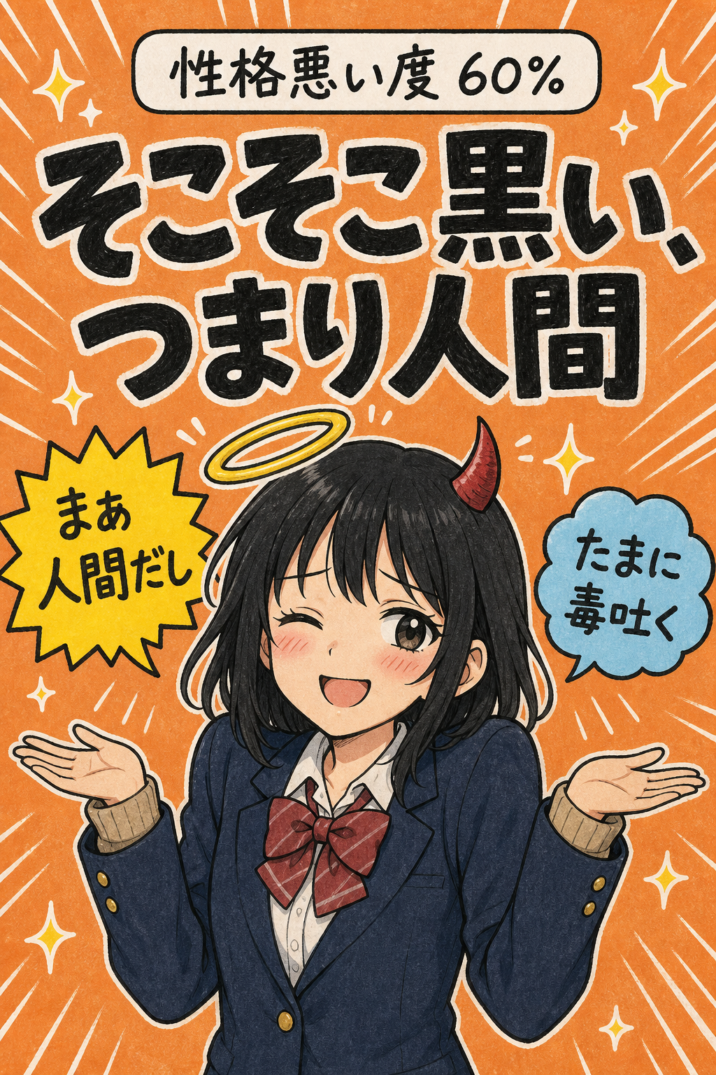 そこそこ黒い、つまり人間の診断結果イメージ
