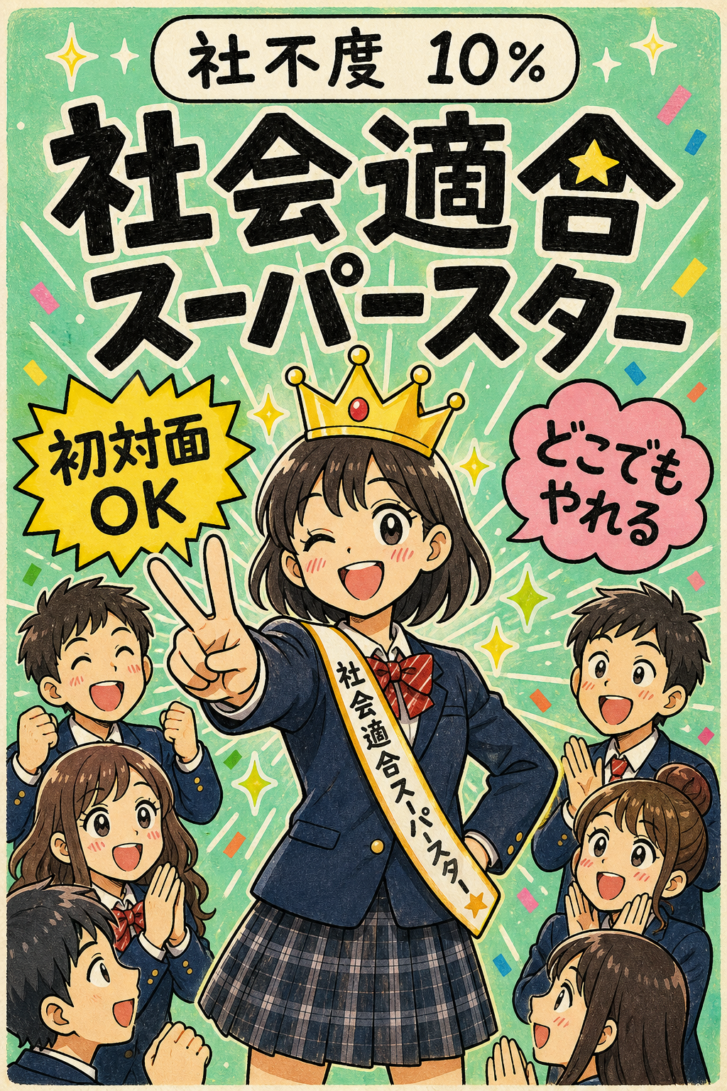 社会適合スーパースターの診断結果イメージ